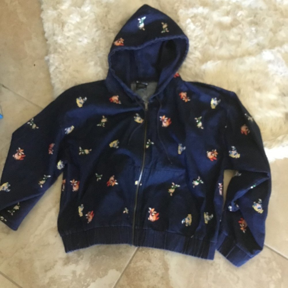 Dumbgood Powerpuff girls  denim jacket size 3xl New